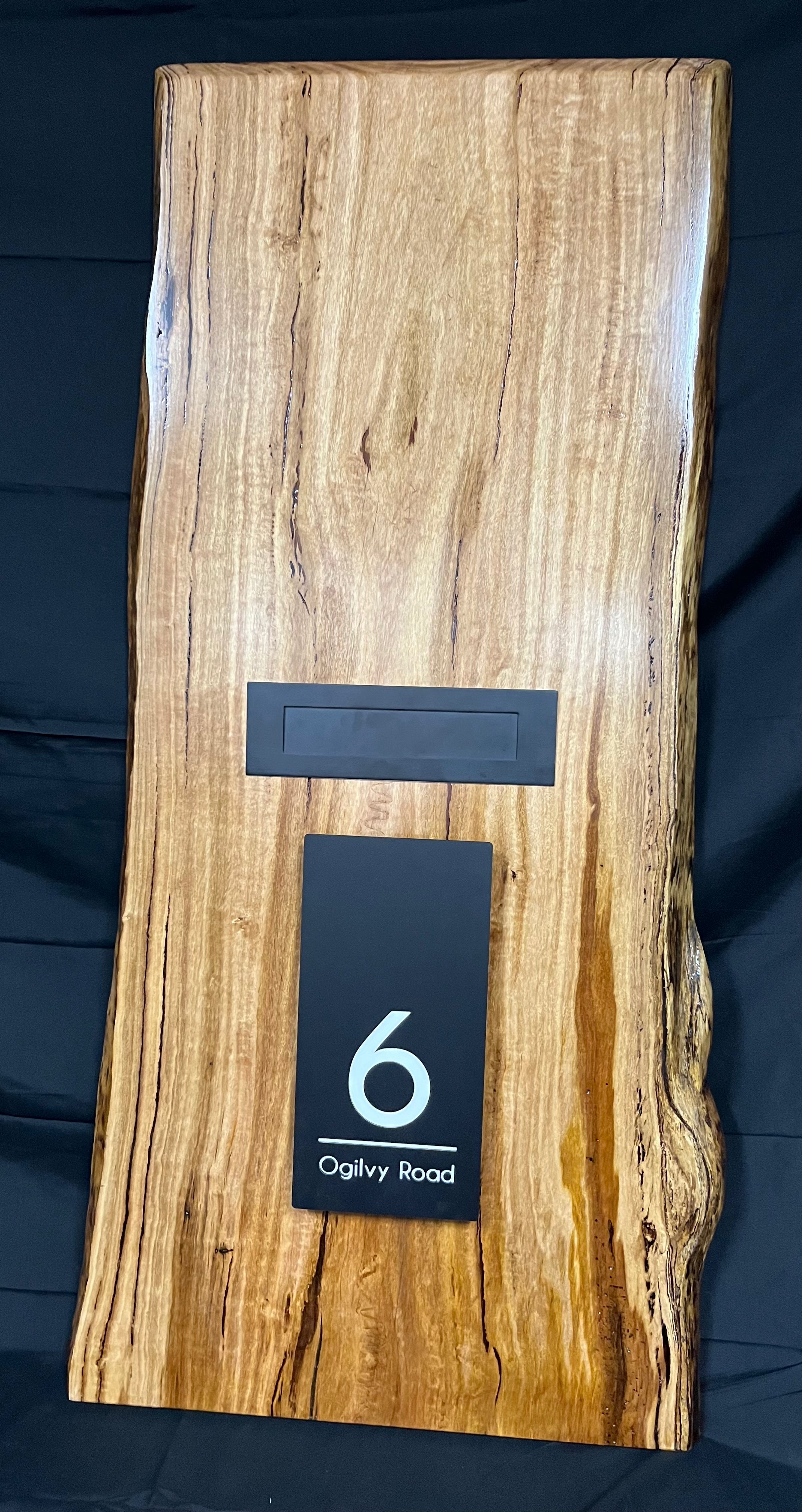 Live Edge Letterboxes