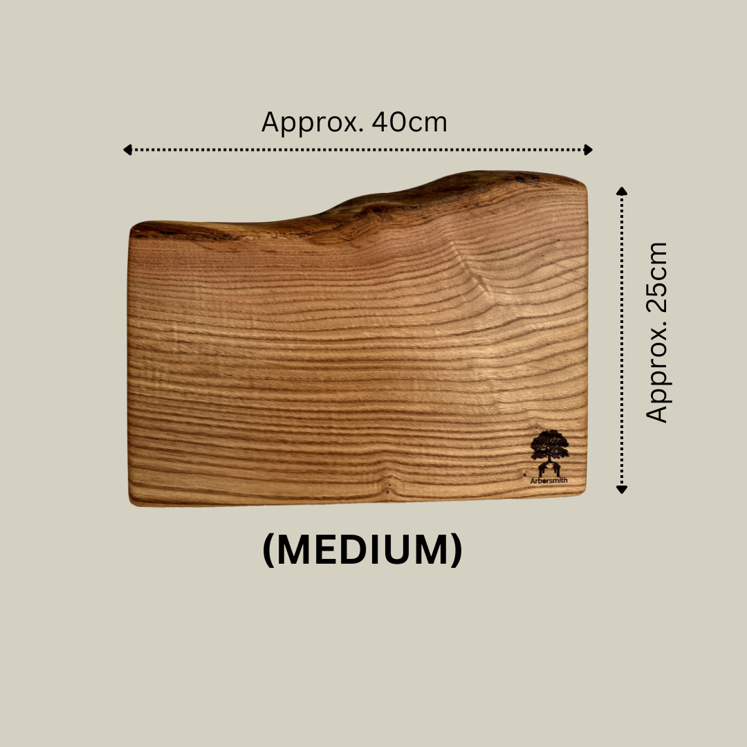 Live Edge Chopping Boards - (Personalised)