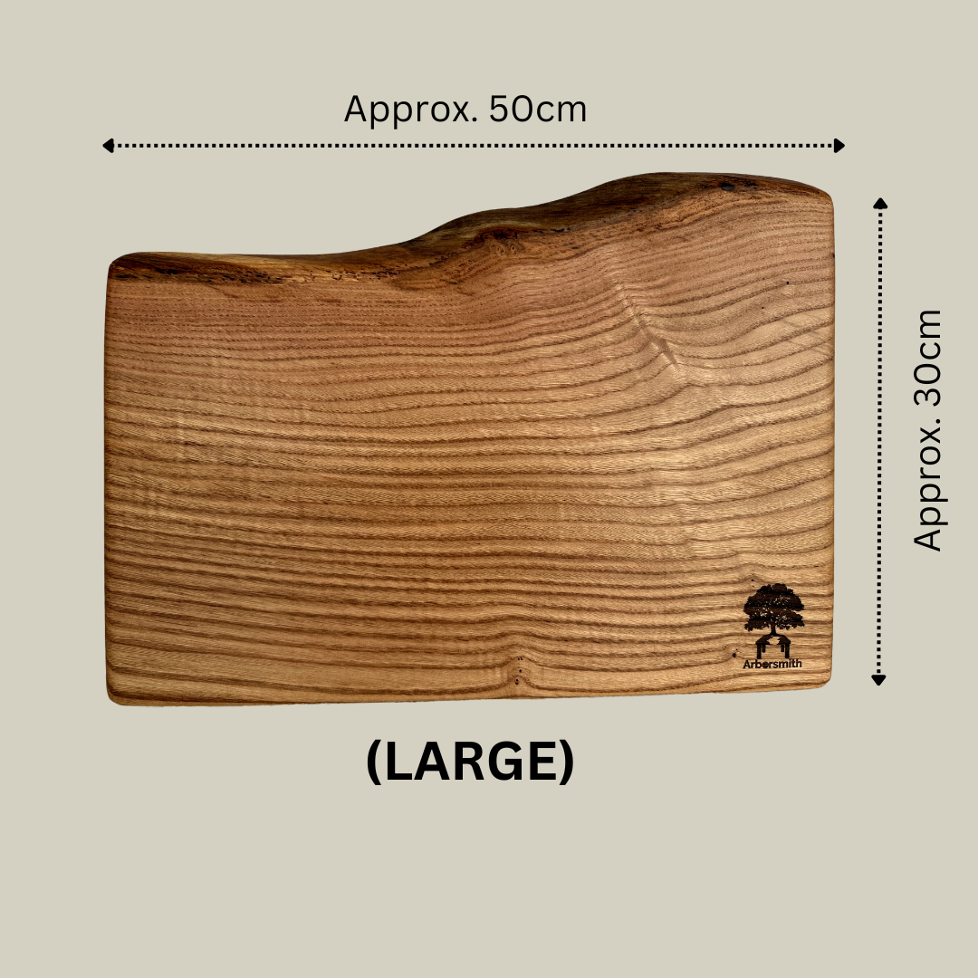 Live Edge Chopping Boards - (Personalised)