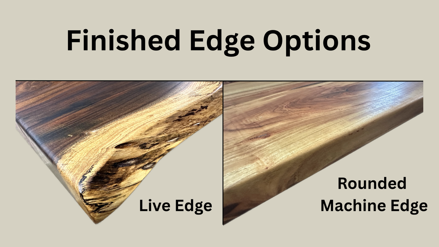 Resin Inlay Bench & Vanity Tops