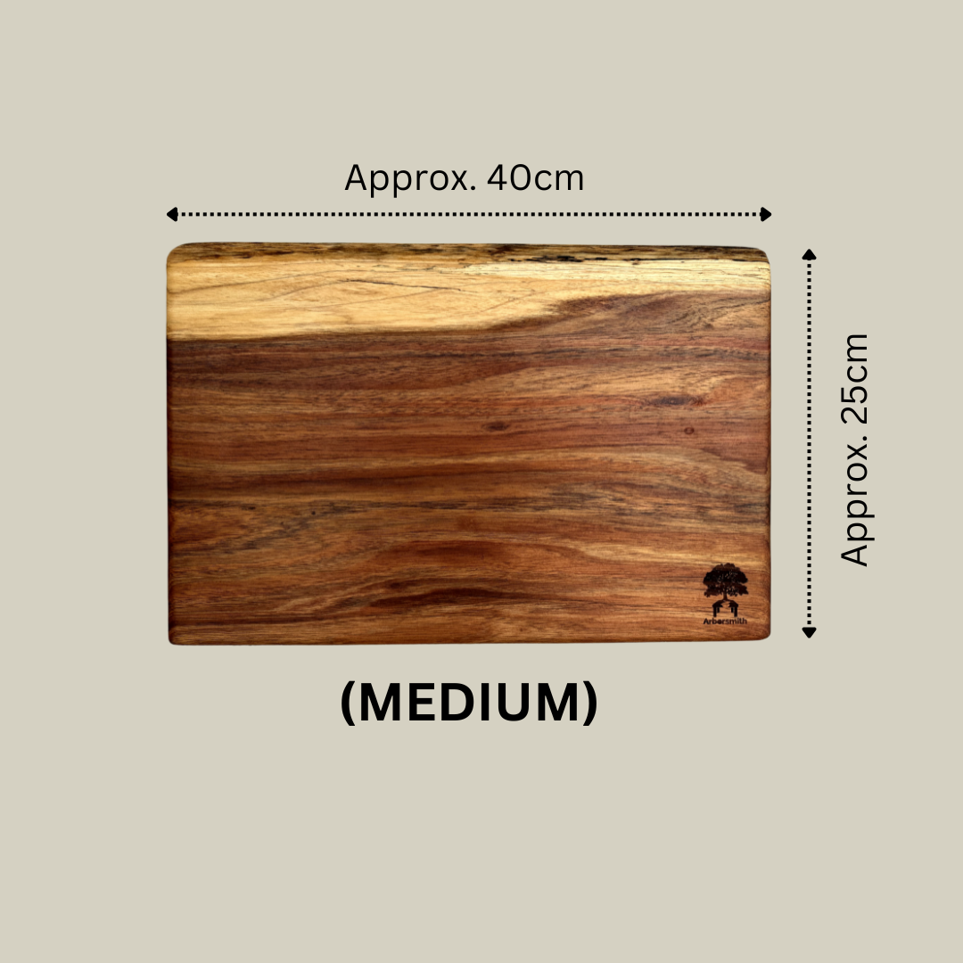 Live Edge Chopping Boards - (Personalised)
