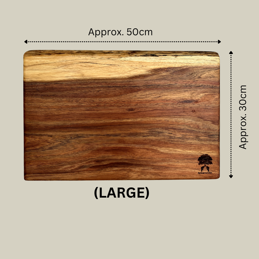 Live Edge Chopping Boards - (Personalised)